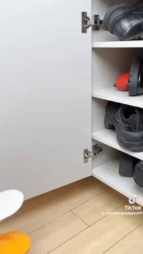 Height Adjustable Shoe Rack
