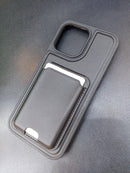 Black Wallet Phone Case with Card Holder