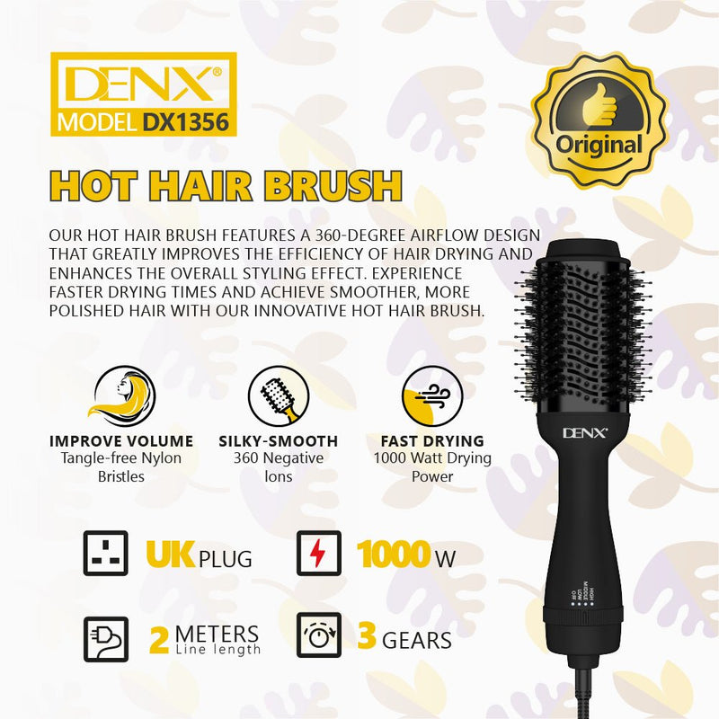 Denx - Hot Hair Brush