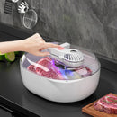 Double-Layer Thawing & Draining Container