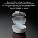 Double-Layer Thawing & Draining Container