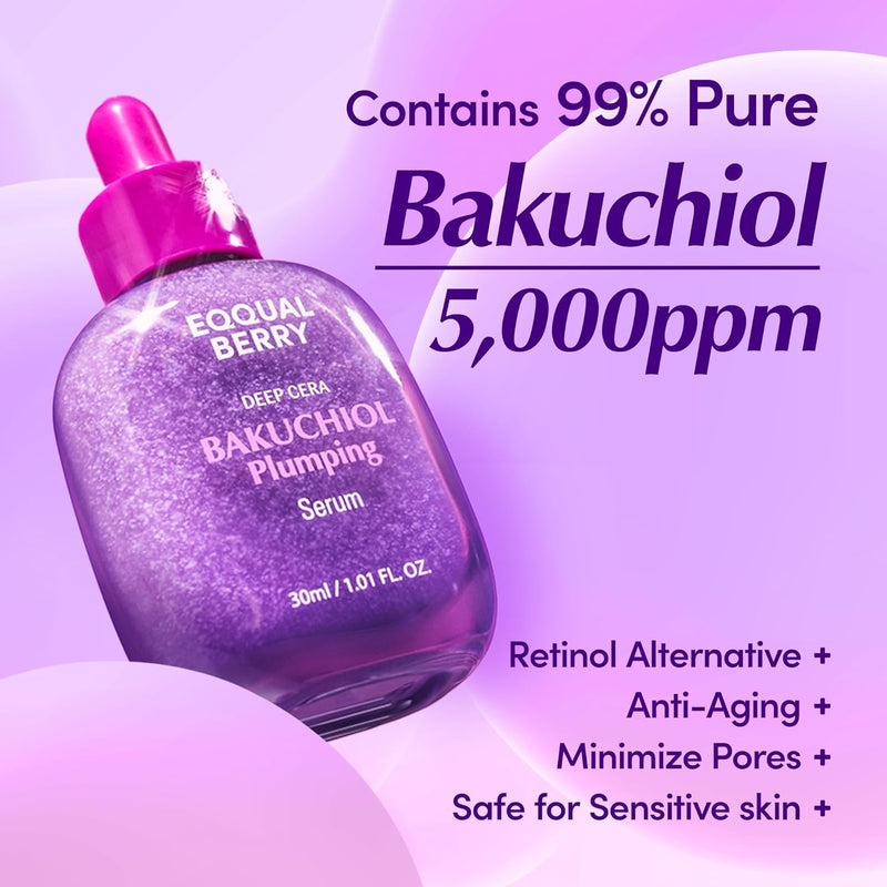 Eqqual Berry - Deep Cera Bakuchiol Plumping Serum