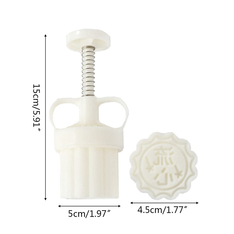 Floral Mooncake Mold Press