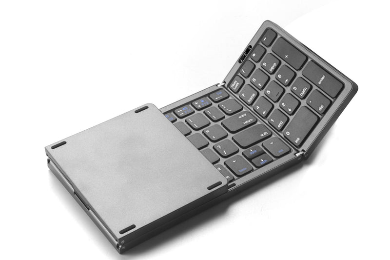 Foldable Bluetooth Keyboard with Touchpad