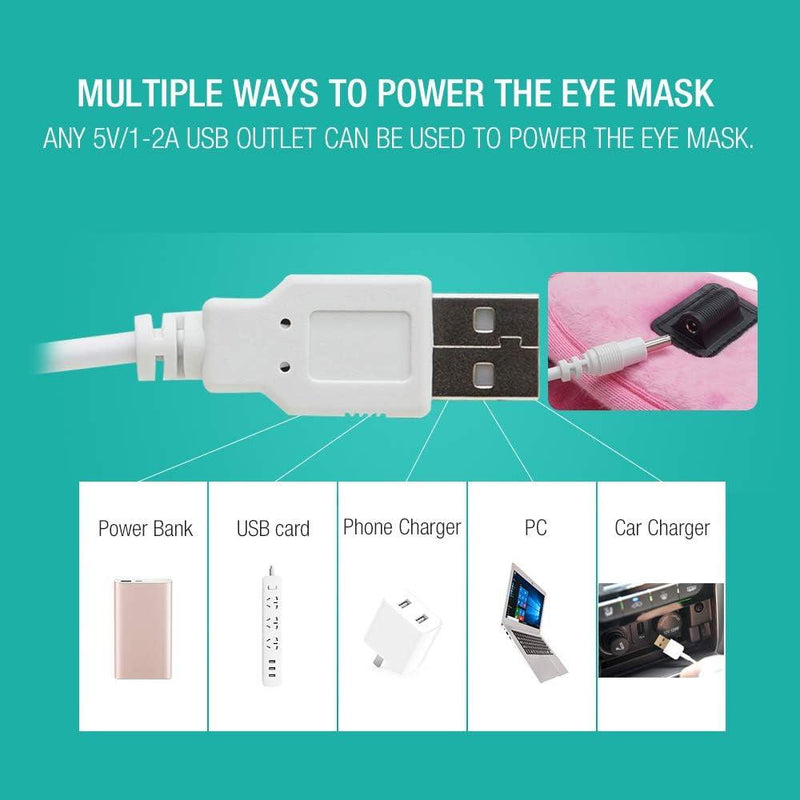 Heated Eye Mask for Eye Relief