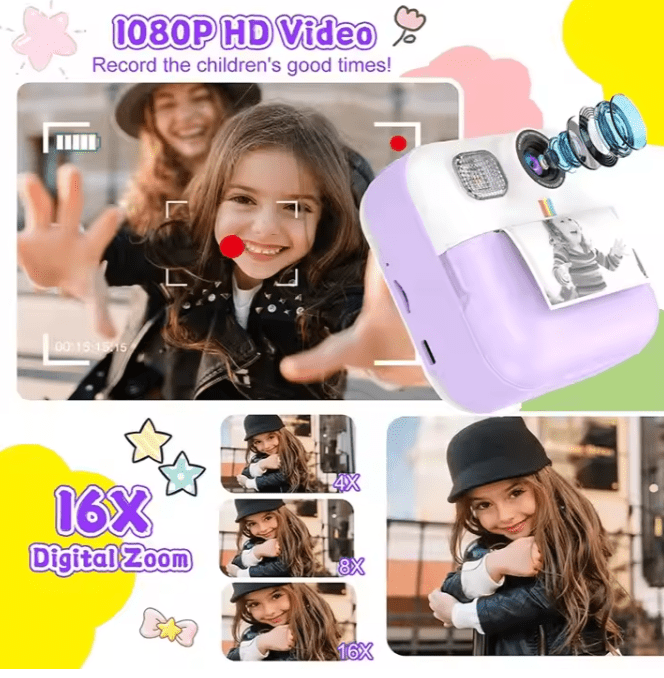 Instant Kids printing Camera ©