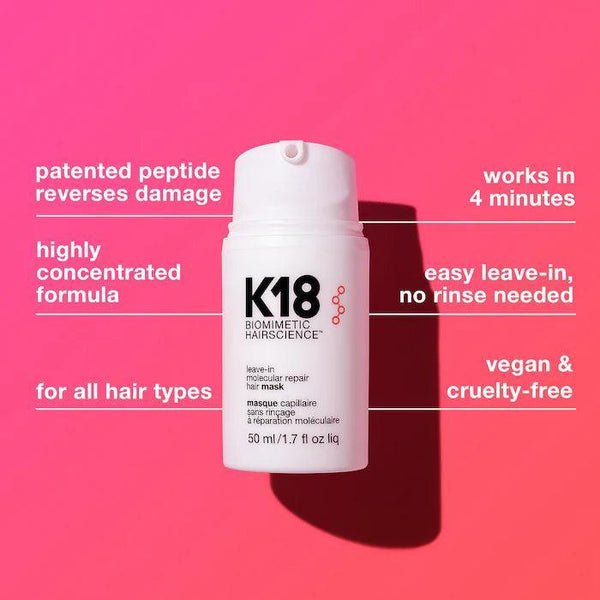 K18 - Biomimetic Hairscience Leave-In Molecular Repair Hair Mask