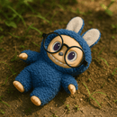 Labubu - Furry Bunny‑Monster with Removable Glasses