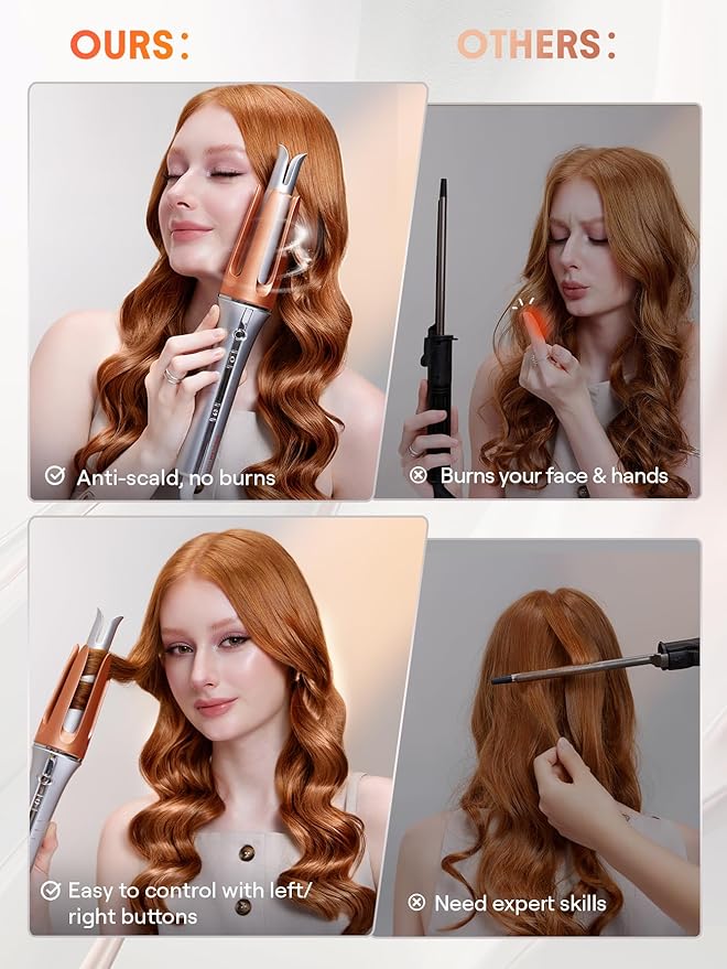 SHEGLAM HAIR – مكواة تجعيد الشعر الفورية It-Curl One-Touch ©