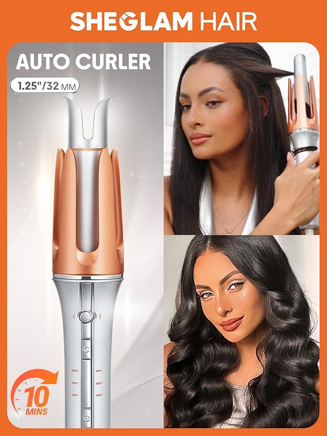 SHEGLAM HAIR – مكواة تجعيد الشعر الفورية It-Curl One-Touch ©